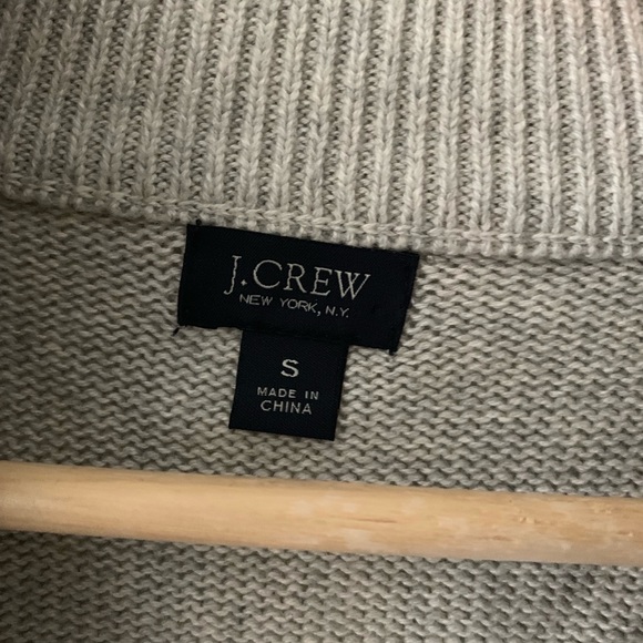 Cotton-cashmere half-zip sweater - Picture 3 of 3